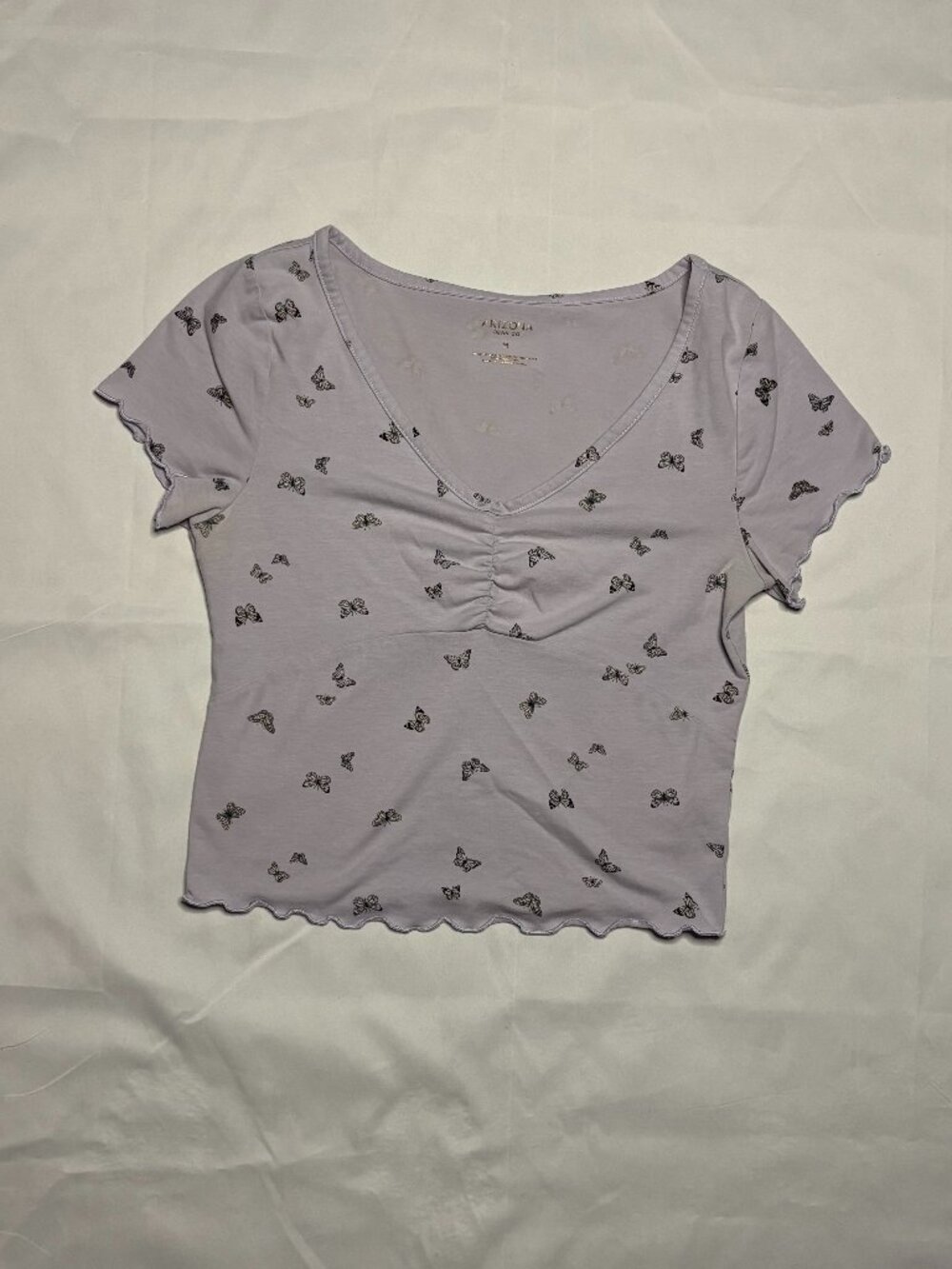 Arizona Jean Company Short-sleeve Crop Top